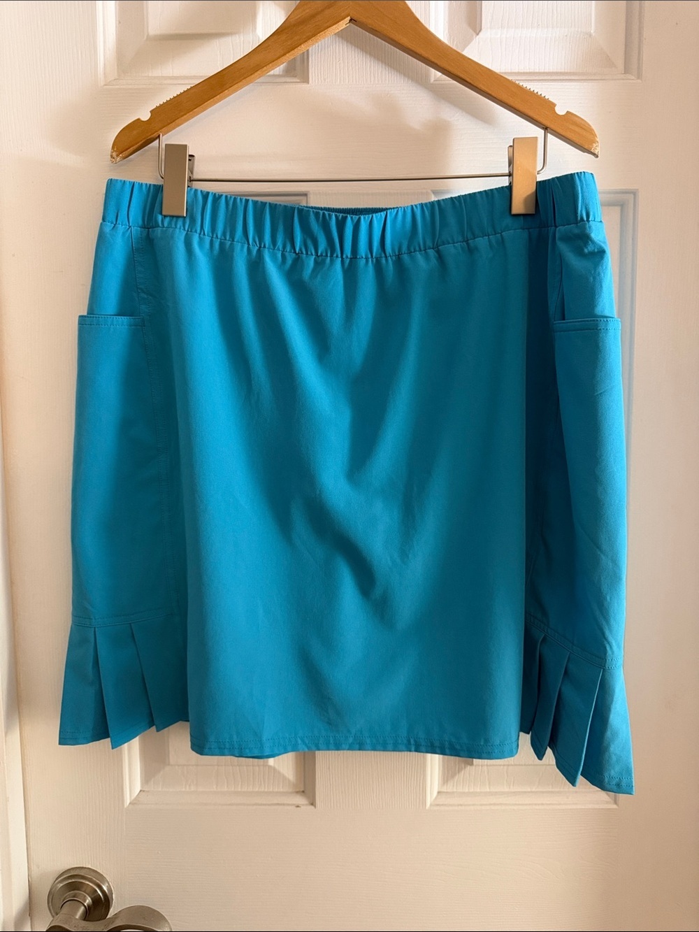 Chico's zenergy blue skirt skort size 14 - Picture 2 of 5